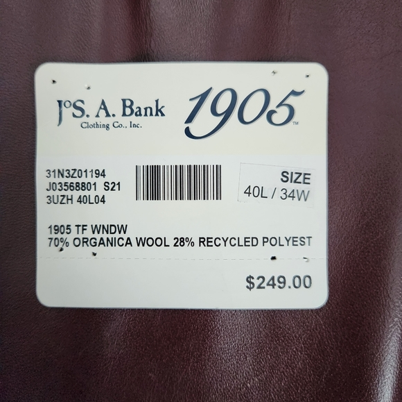 Joseph A Banks 1905 NWT Sports Coat - Picture 6 of 9